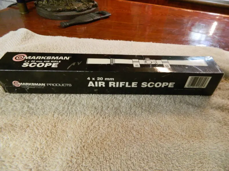 Old Marksman 4x20 airgun scope