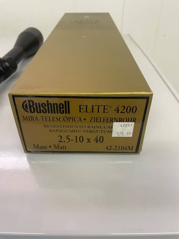 Bushnell Elite 4200 2.5-10 x40 duplex