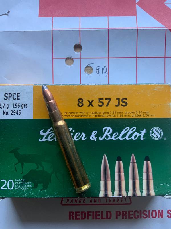 Sellier $ Bellot 8x57 JS ammo