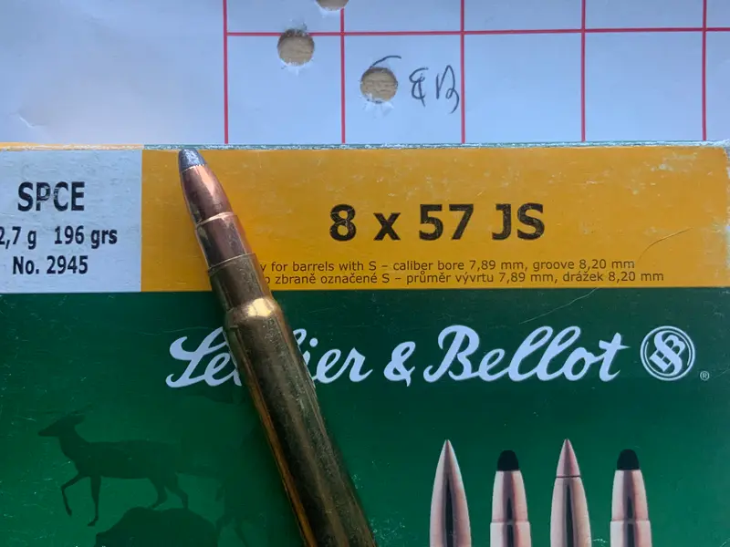 Sellier $ Bellot 8x57 JS ammo