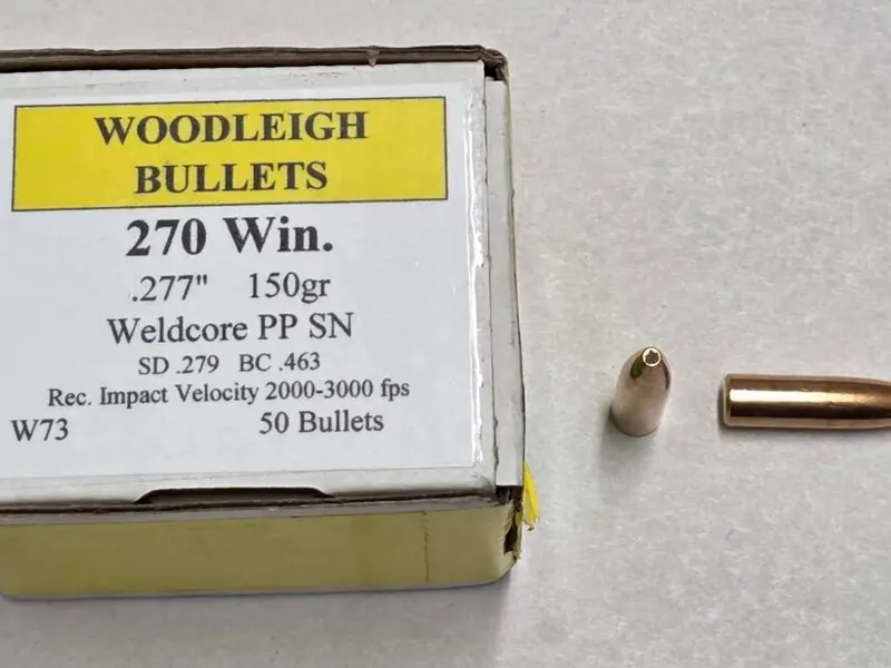 WOODLEIGH BULLETS – .277 150gr WELDCORE PP SN