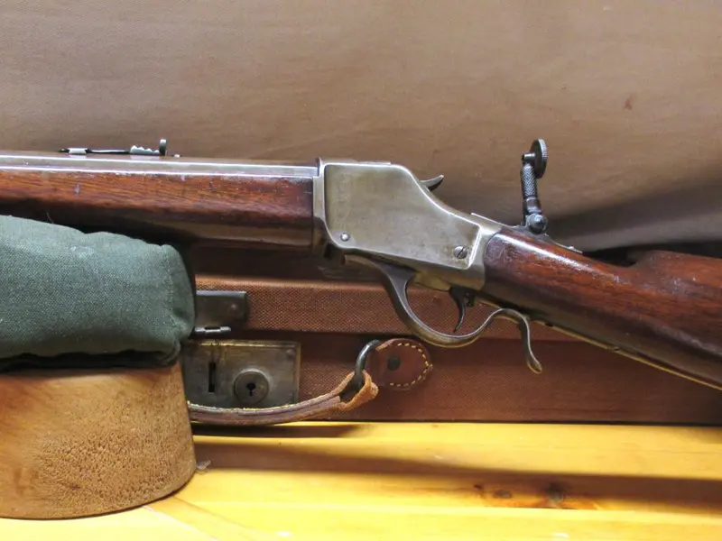 Winchester 1885 , Target Rifle with Ammunition
