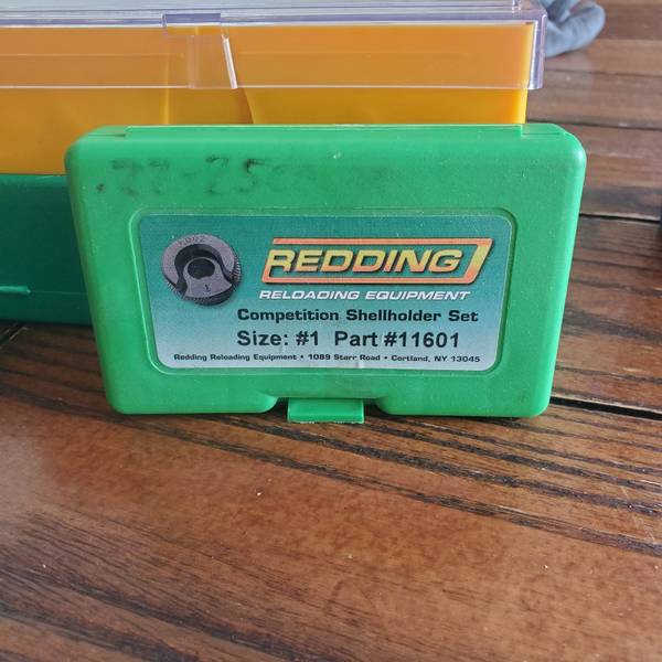 Redding competition shellholder set