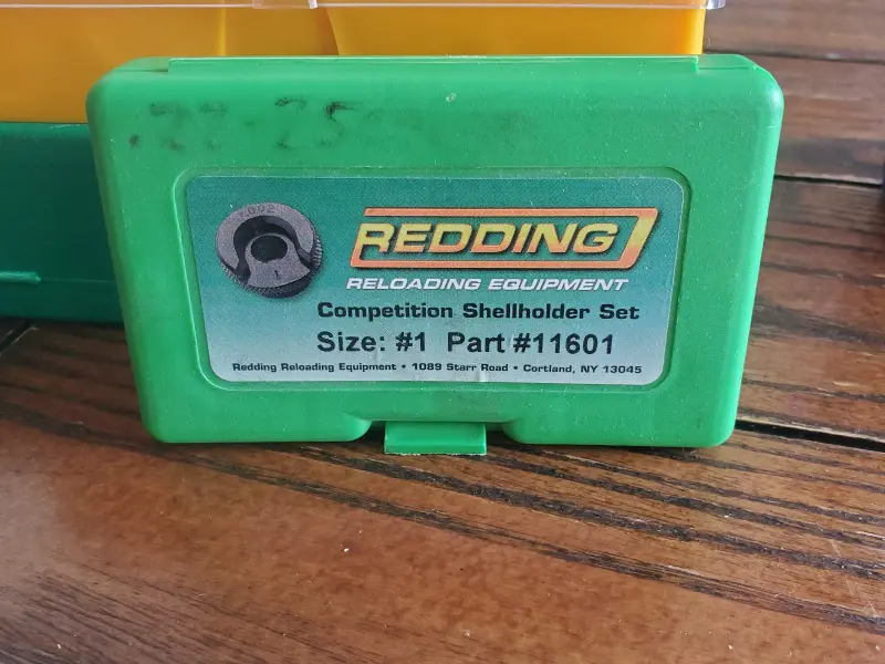 Redding competition shellholder set
