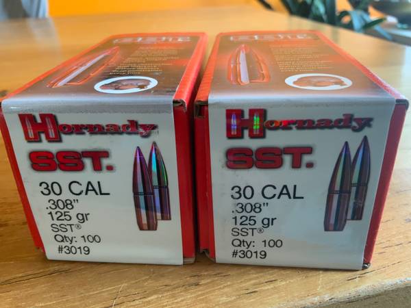Hornady SST .30 cal 125 gr