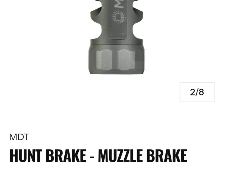 Mdt muzzle brake hunter titanium