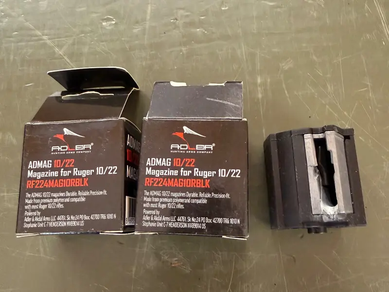 3 ADMAG 10/22 Magazines for sale