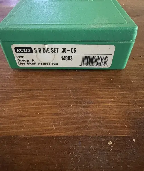 RCBS SB DIE SET .30-06